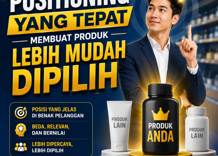 Positioning yang Tepat Membuat Produk Lebih Mudah Dipilih