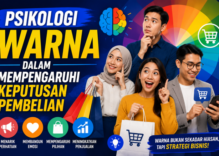 Psikologi Warna dalam Mempengaruhi Keputusan Pembelian