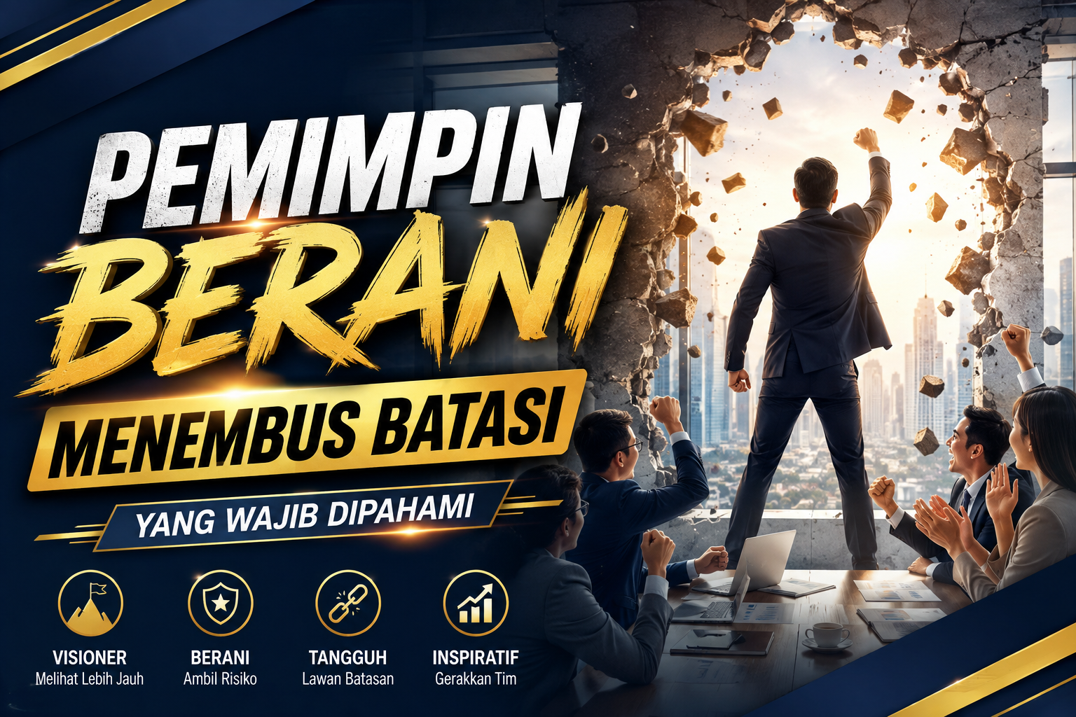 Pemimpin Berani Menembus Batas