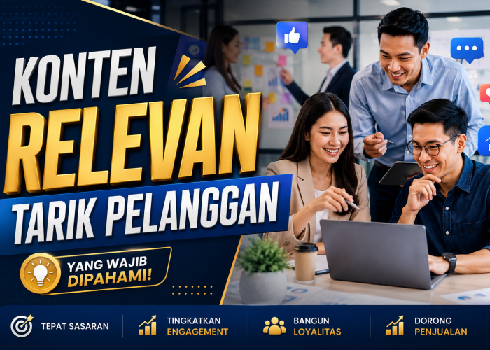 Konten Relevan Tarik Pelanggan