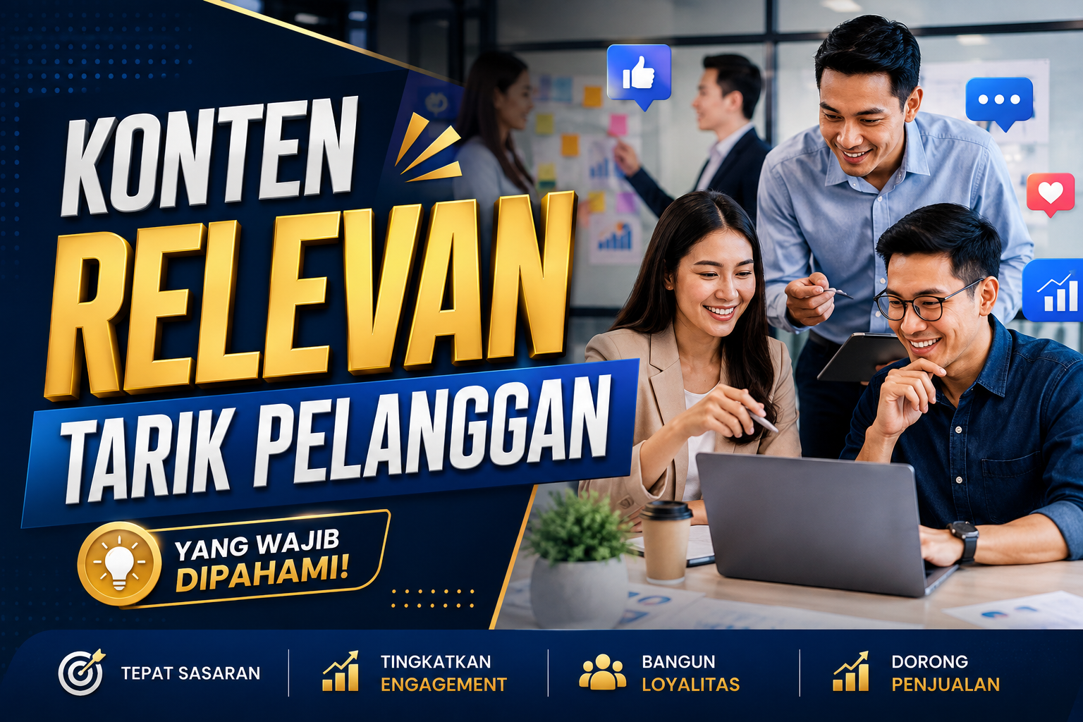 Konten Relevan Tarik Pelanggan