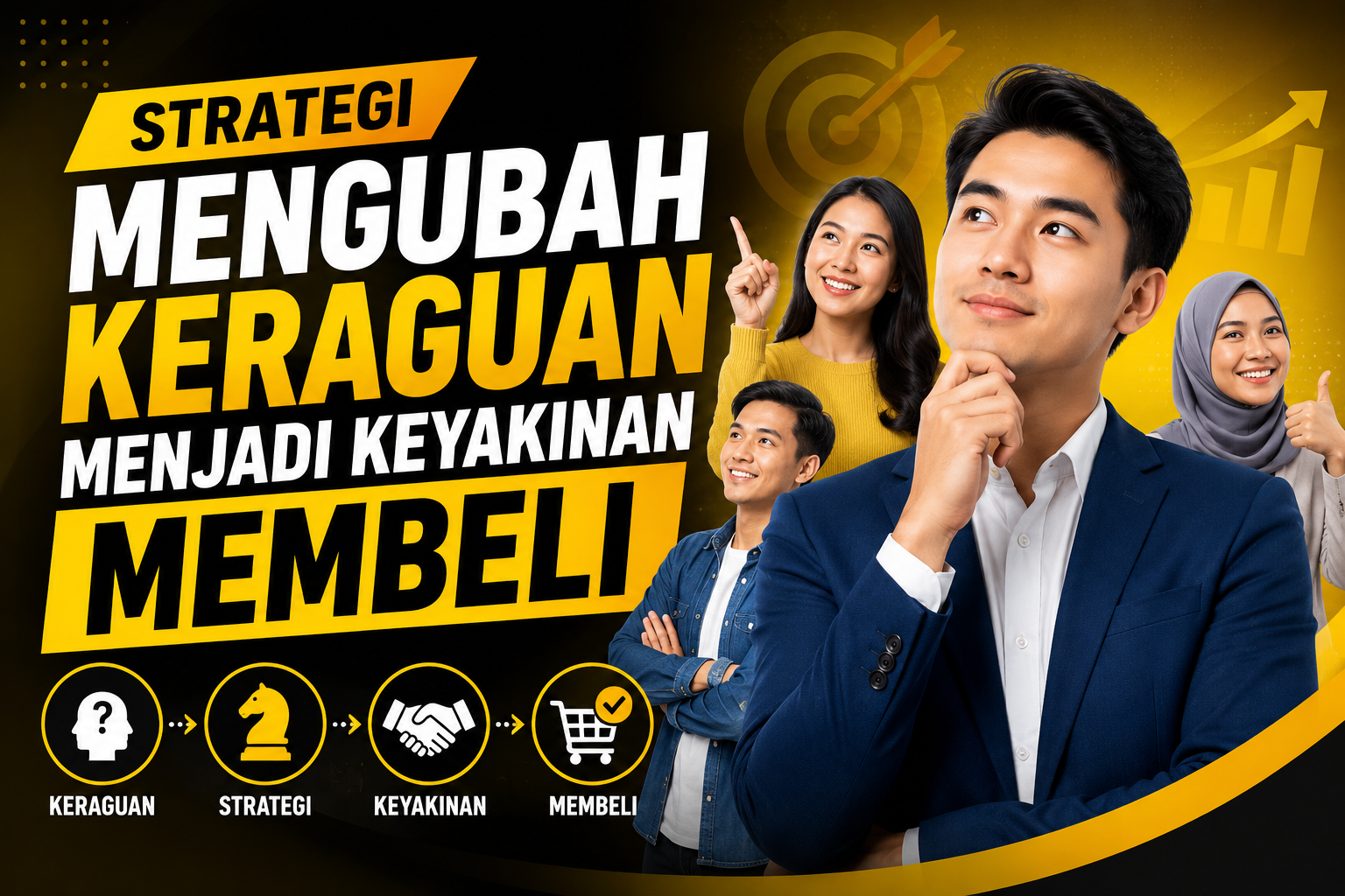Strategi Mengubah Keraguan Menjadi Keyakinan Membeli