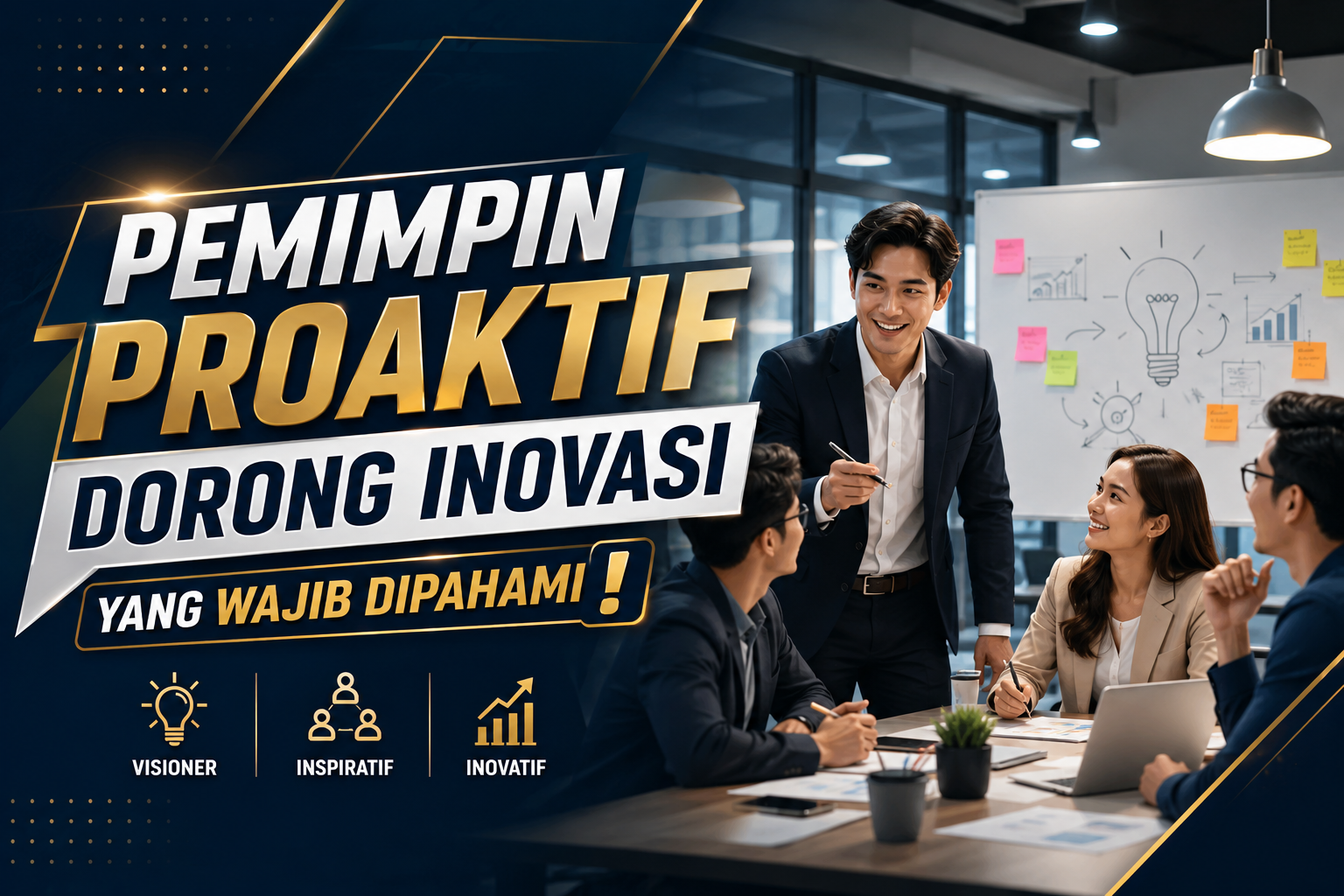 Pemimpin Proaktif Dorong Inovasi