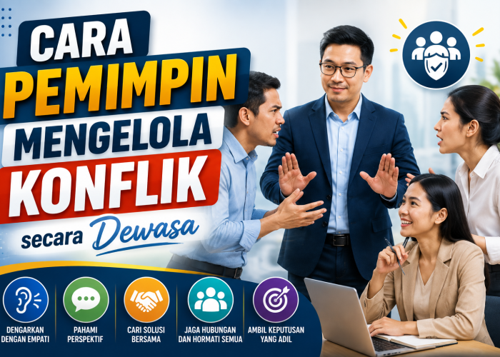 Cara Pemimpin Mengelola Konflik secara Dewasa