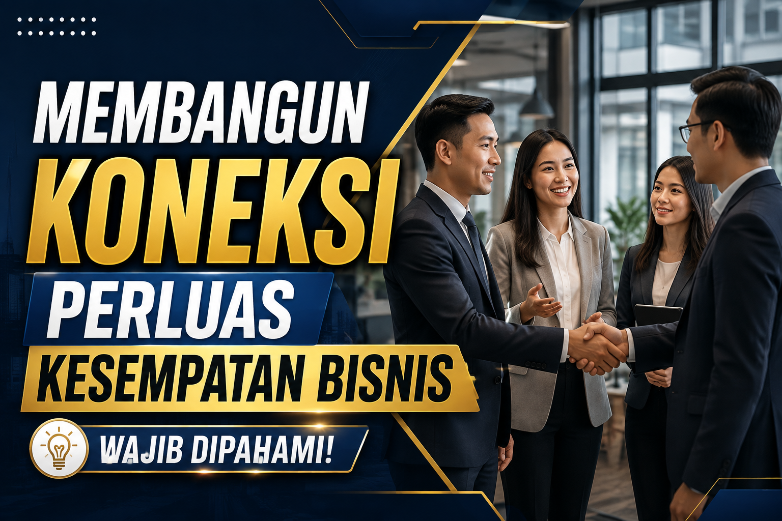 Membangun Koneksi Perluas Kesempatan Bisnis