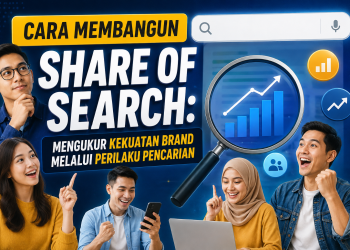 Share of Search: Mengukur Kekuatan Brand melalui Perilaku Pencarian
