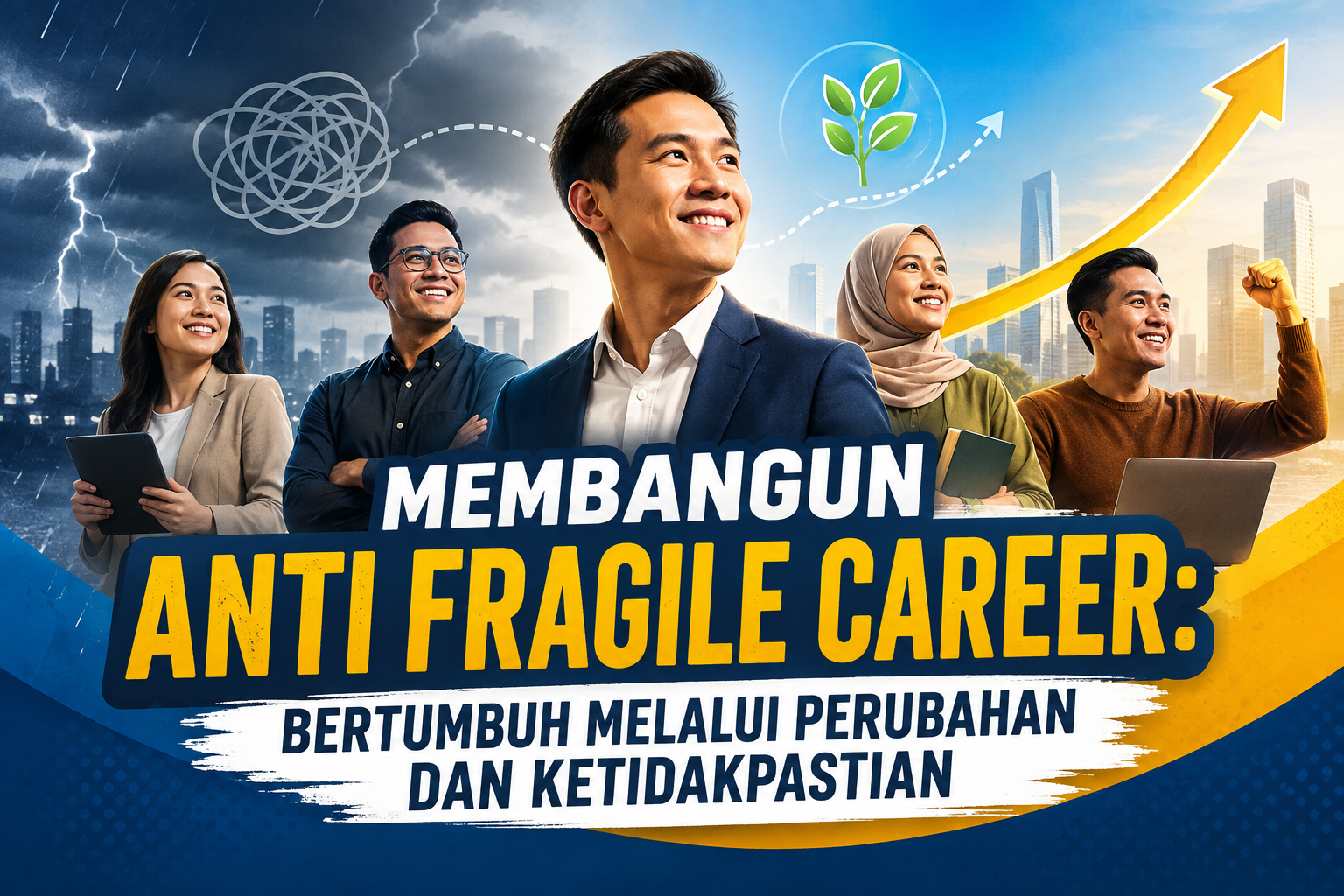 Membangun Anti Fragile Career: Bertumbuh melalui Perubahan dan Ketidakpastian