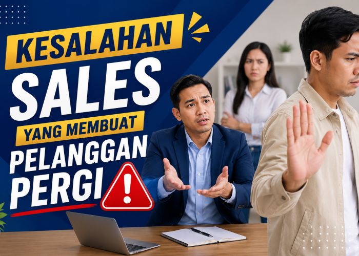 Kesalahan Sales yang Membuat Pelanggan Pergi