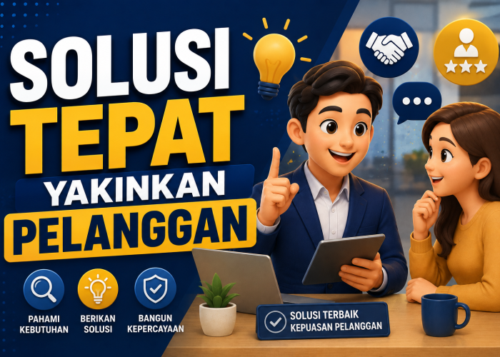 Solusi Tepat Yakinkan Pelanggan