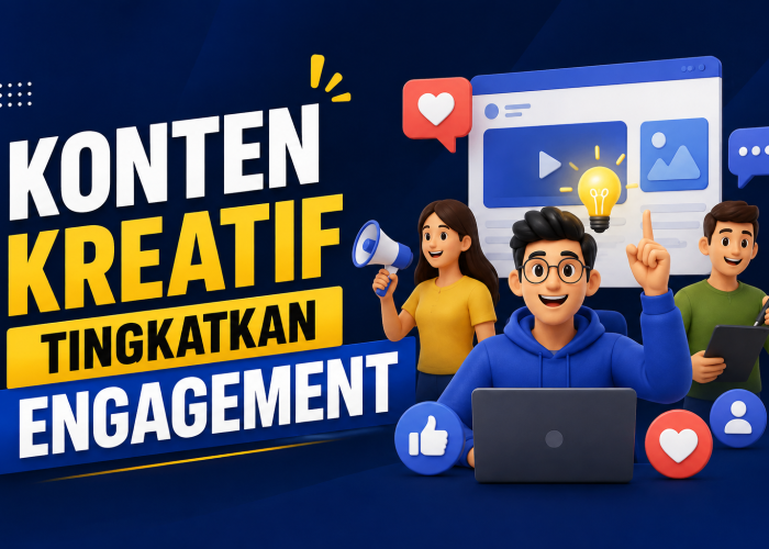 Konten Kreatif Tingkatkan Engagement