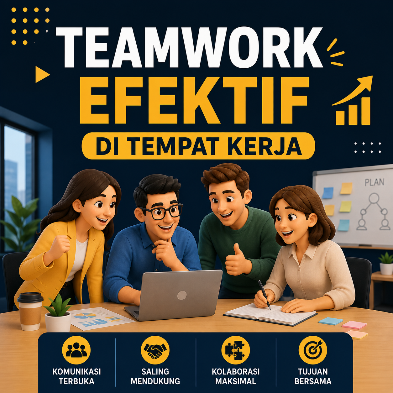 Teamwork Efektif di Tempat Kerja