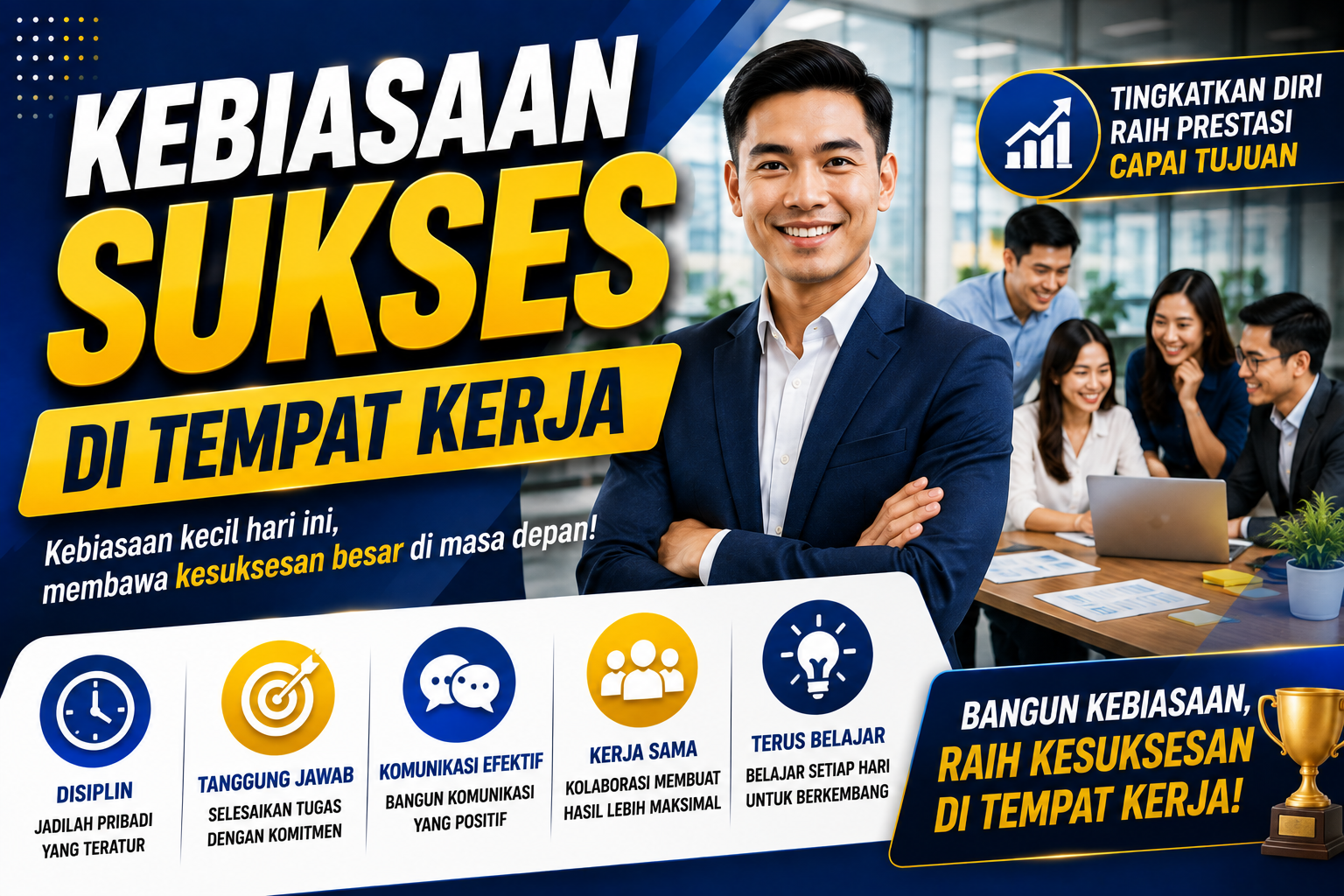 Kebiasaan Sukses di Tempat Kerja