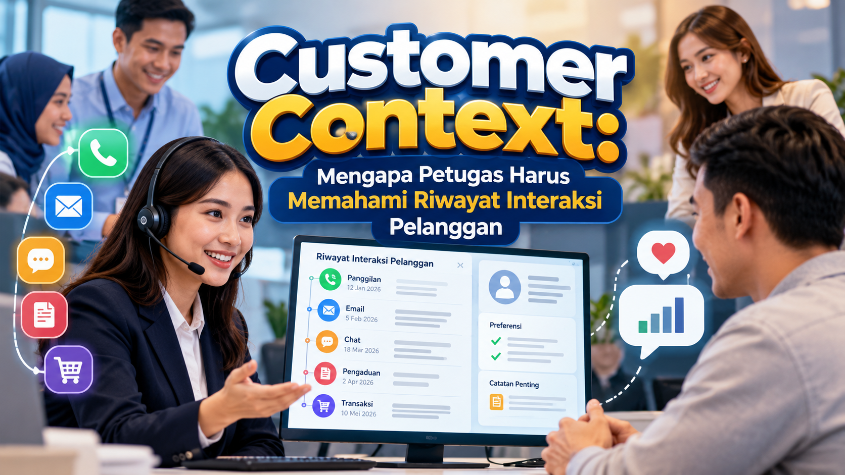 Customer Context: Mengapa Petugas Harus Memahami Riwayat Interaksi Pelanggan