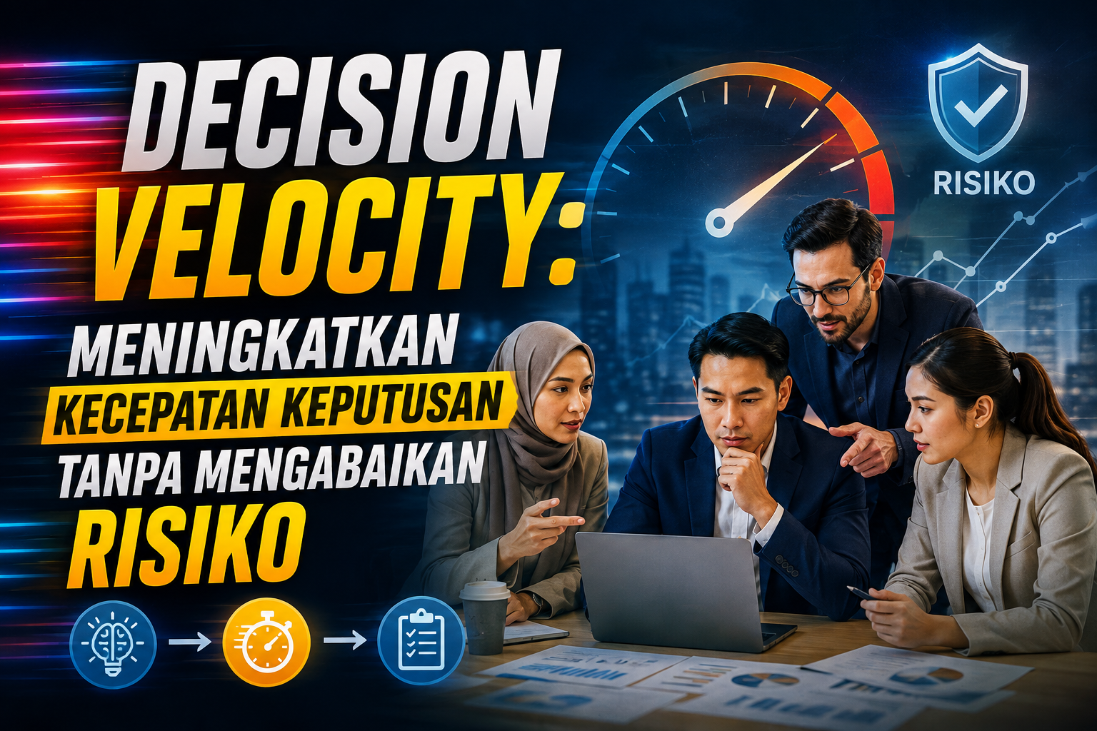 Decision Velocity: Meningkatkan Kecepatan Keputusan tanpa Mengabaikan Risiko