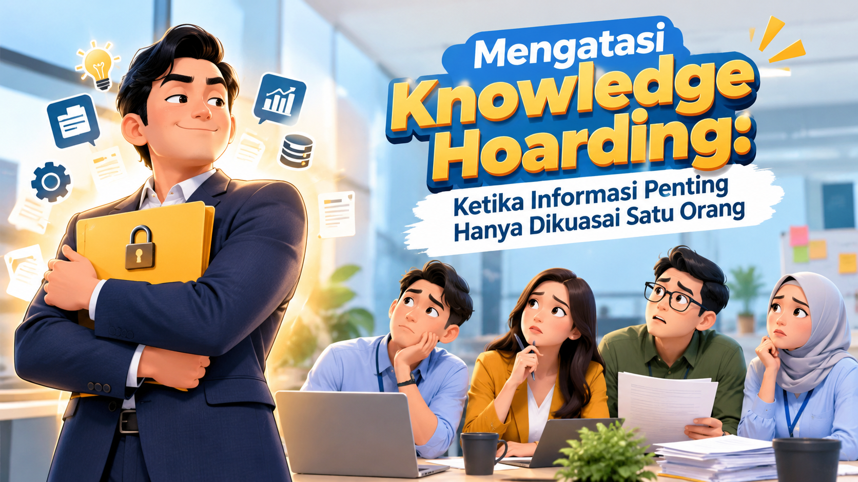 Mengatasi Knowledge Hoarding: Ketika Informasi Penting Hanya Dikuasai Satu Orang