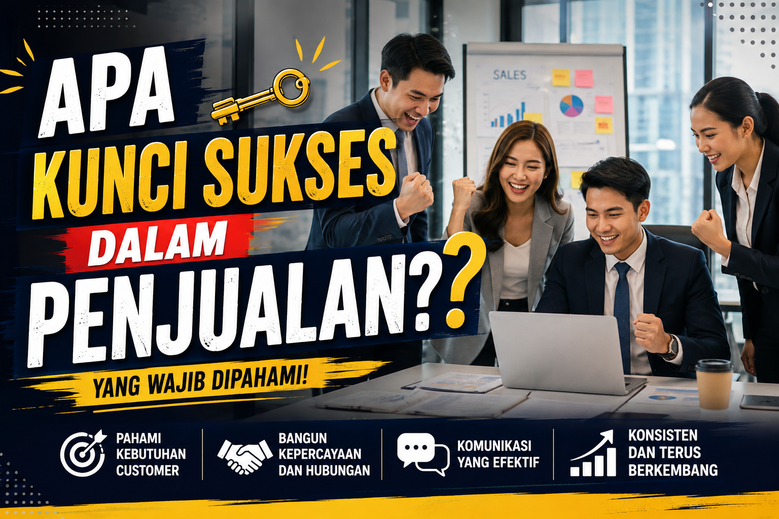 Apa Kunci Sukses Dalam Penjualan?