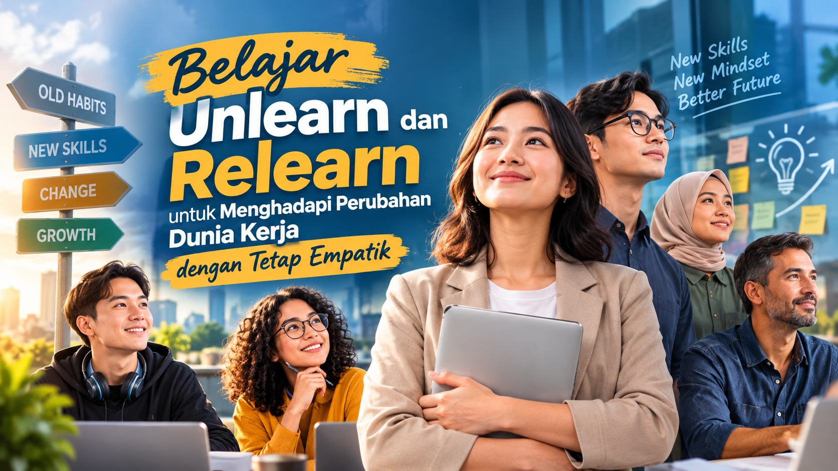 Belajar Unlearn dan Relearn untuk Menghadapi Perubahan Dunia Kerja