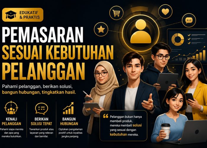 Pemasaran Sesuai Kebutuhan Pelanggan