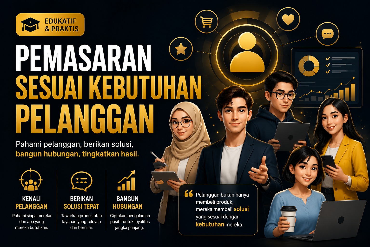 Pemasaran Sesuai Kebutuhan Pelanggan