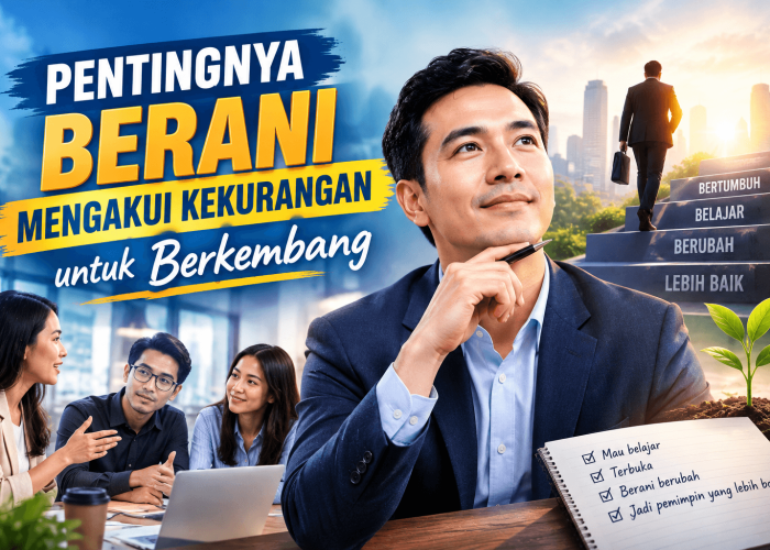 Pentingnya Berani Mengakui Kekurangan untuk Berkembang