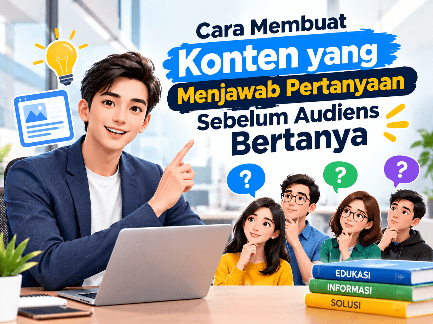 Cara Membuat Konten yang Menjawab Pertanyaan Sebelum Audiens Bertanya
