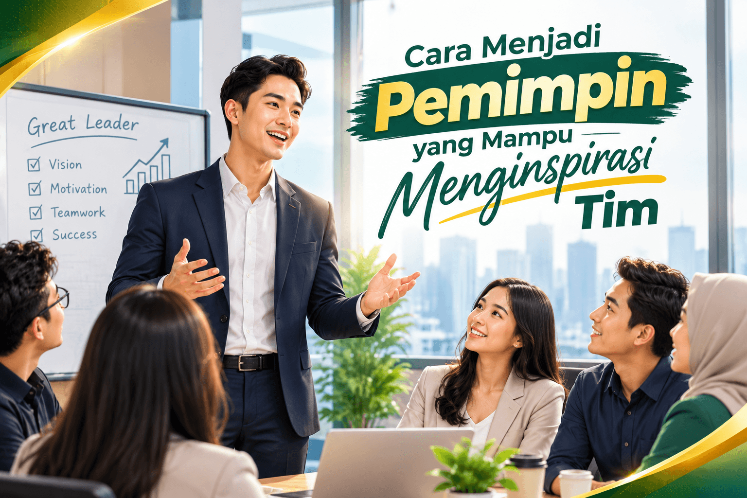 Cara Menjadi Pemimpin yang Mampu Menginspirasi Tim