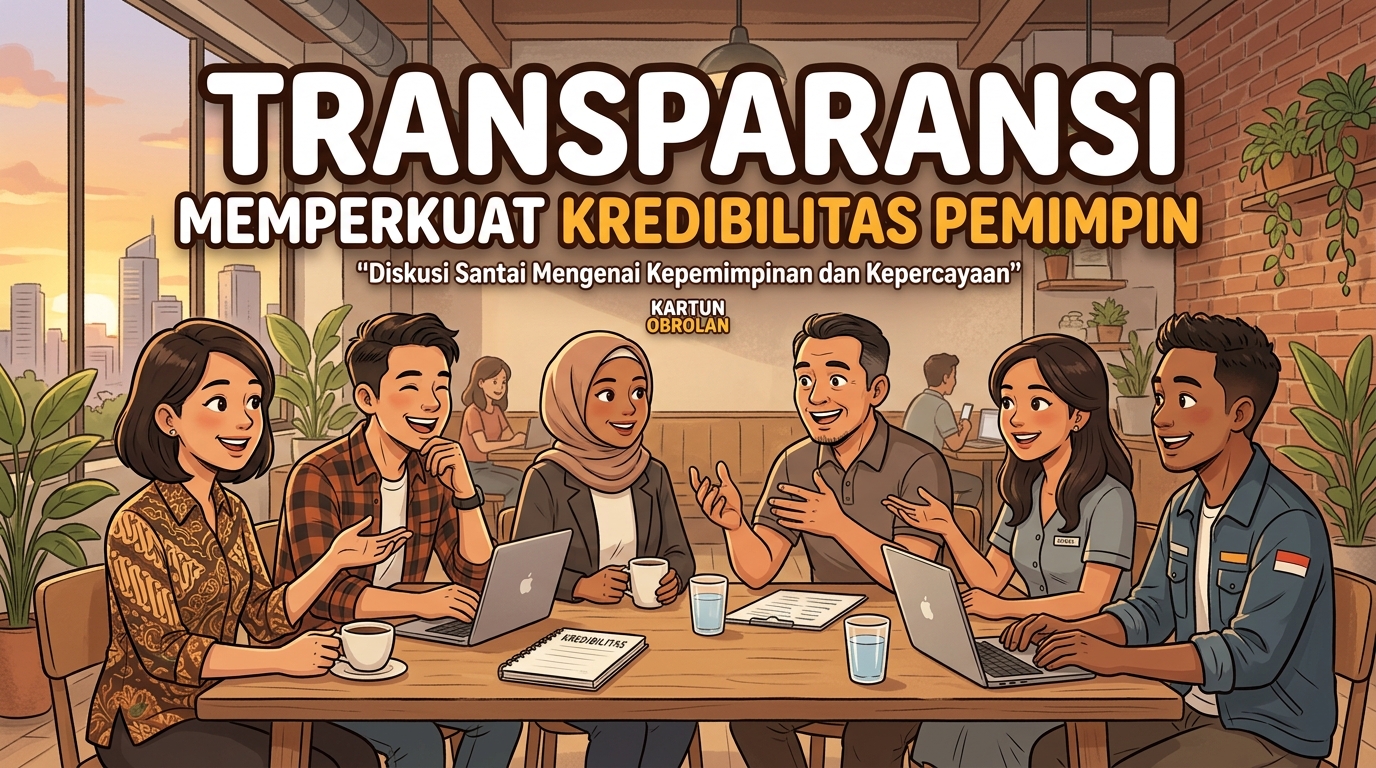 Transparansi Memperkuat Kredibilitas Pemimpin