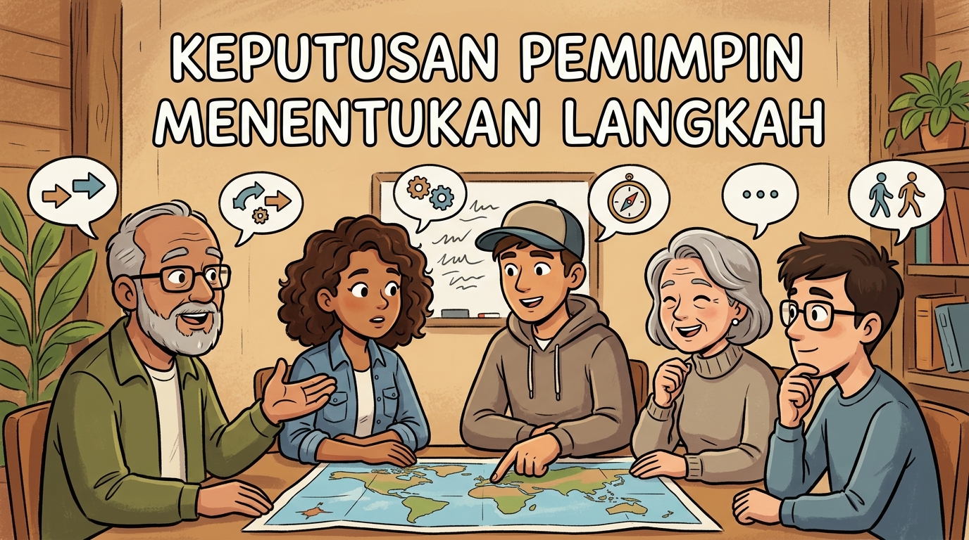 Keputusan Pemimpin Menentukan Langkah