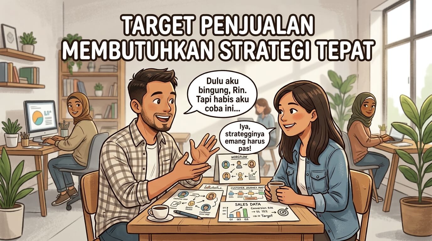 Target Penjualan Membutuhkan Strategi Tepat