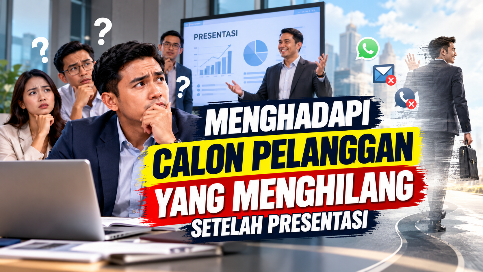 Menghadapi Calon Pelanggan yang Menghilang setelah Presentasi