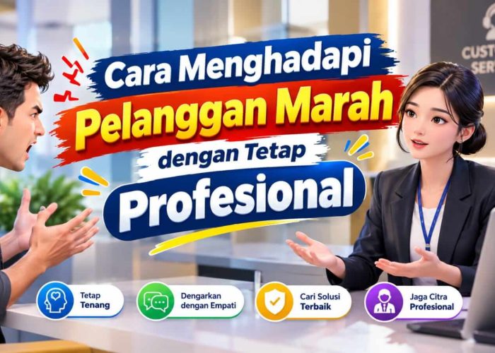 Cara Menghadapi Pelanggan Marah dengan Tetap Profesional