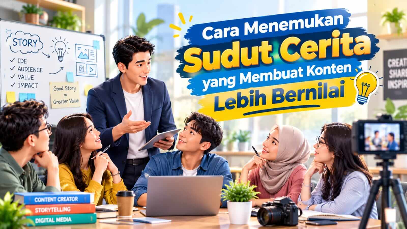 Cara Menemukan Sudut Cerita yang Membuat Konten Lebih Bernilai